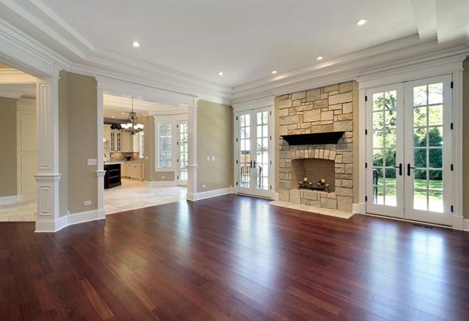 professional installation of quality wood floor